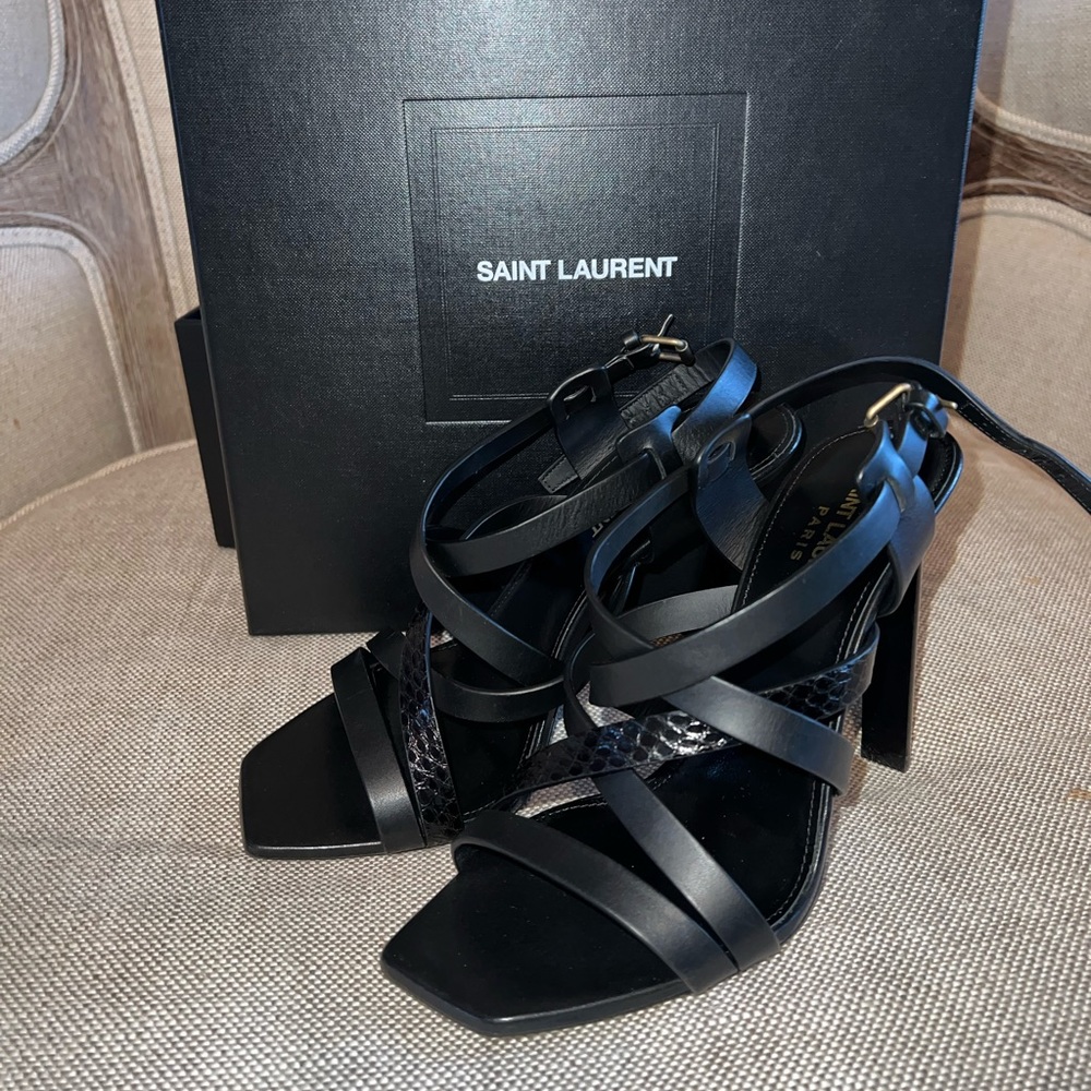 Saint Laurent sandals size 7 or 7.5